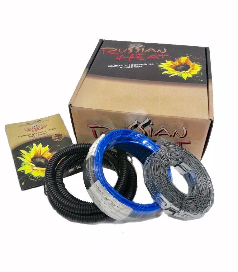 Теплый пол кабельный Russian Heat WFOH/D 2600/20 - 130 м.п.(13-18 м.кв.)