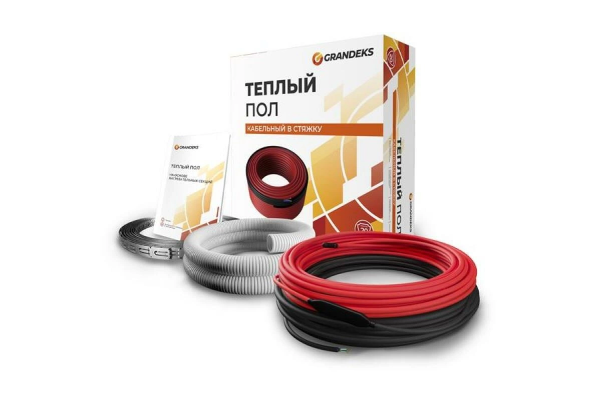 Теплый пол кабельный Grandeks G2-500 Вт. 25 м.п.